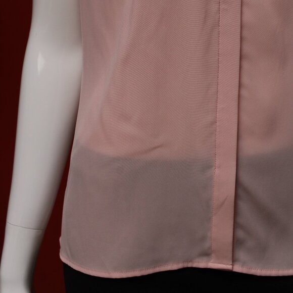 Calvin Klein Pink Short Sleeve Blouse - Picture 7 of 11